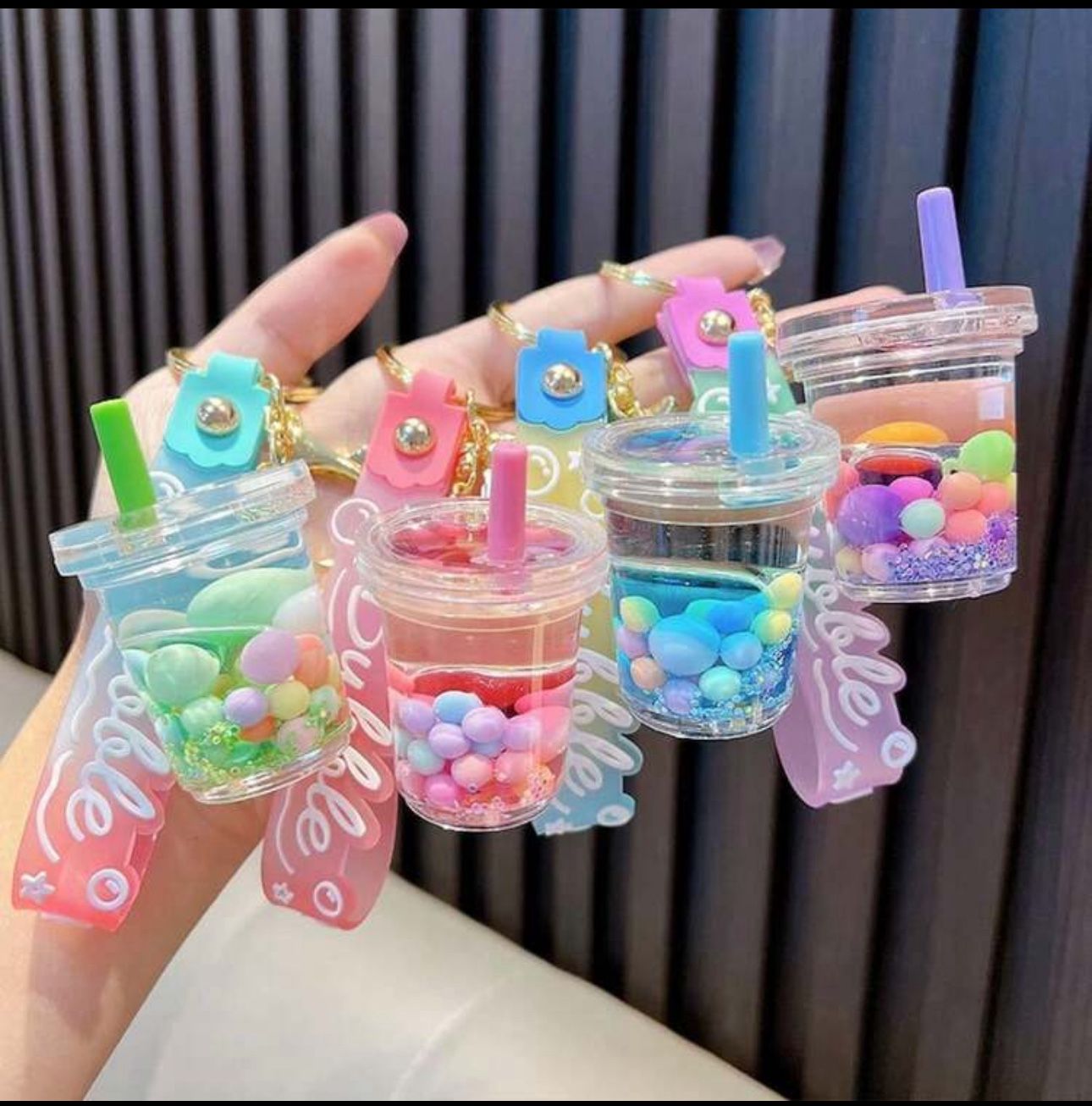 1 Piece PVC Boba Tea Cup