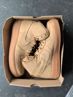 Air Force 1 high top wheat