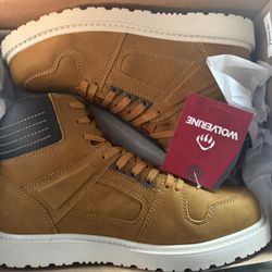 Wolverine Soft Toe Work Boots Size 9-9.5