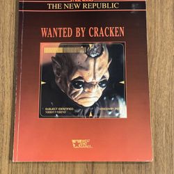 Star Wars - Wanted by Cracken - West End Games (1993) 40062 RPG
