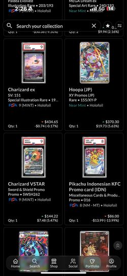Pokémon collection