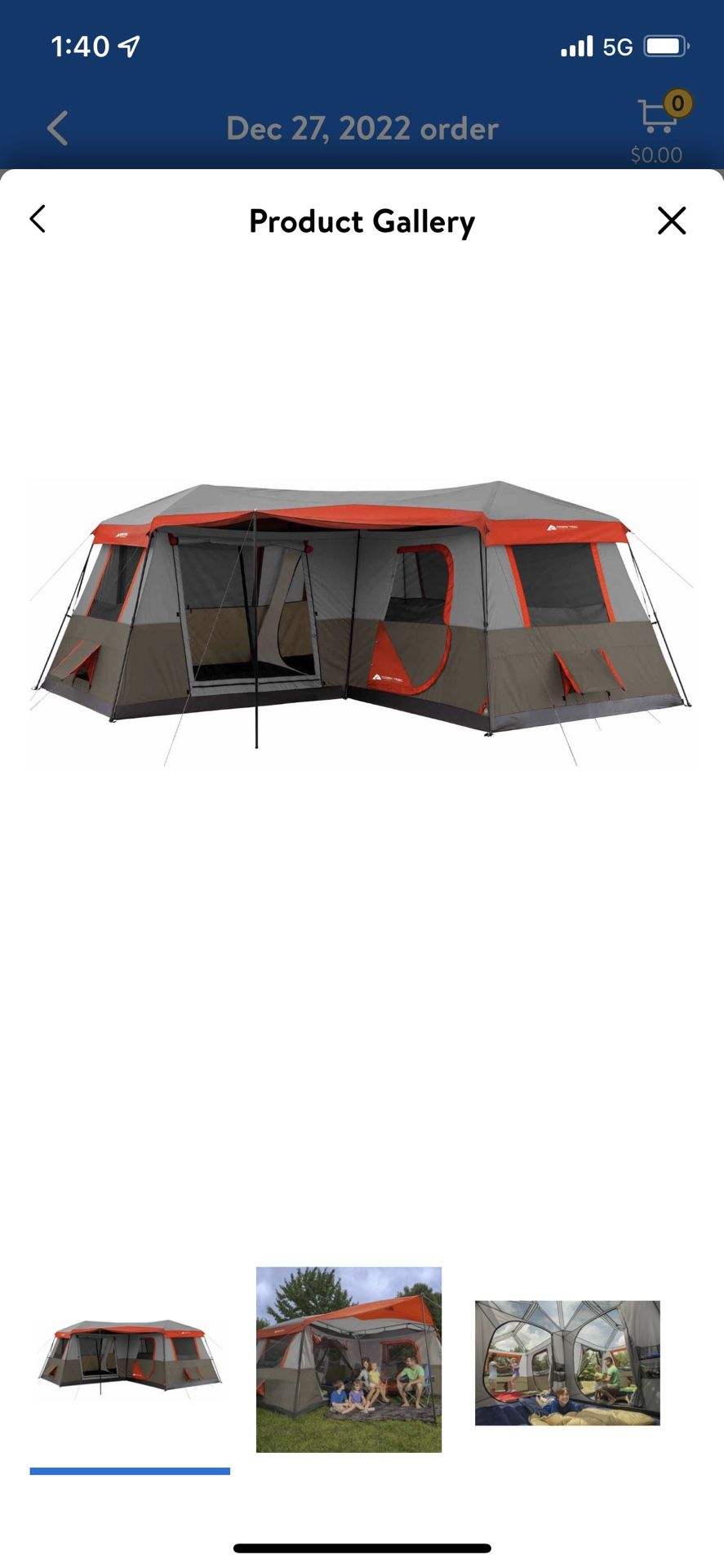 3 Bedroom Tent 