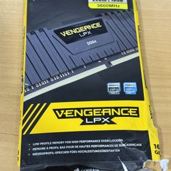 Corsair Vengeance LPX 16GB DDR4 3600 MHz New ( Damage Box) 