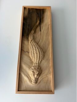 Alligator art