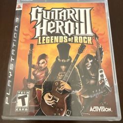 Guitar Hero 3 Ps3 Game 