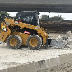 Skid Steer Mini Ex Skip Loader