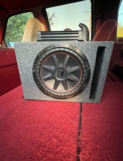 12” Kicker Sub w/ ported Box
