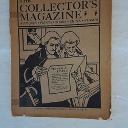 Collectors Magazine Of 1905