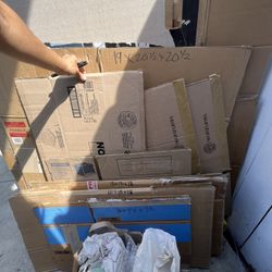 Moving Boxes With Packing Materials