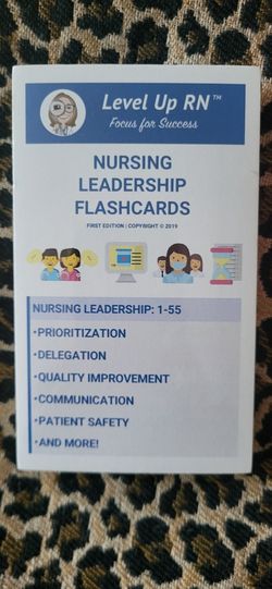 Level Up RN Flashcards-Leadership