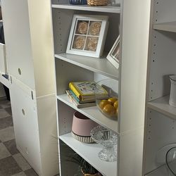 White Bookshelf