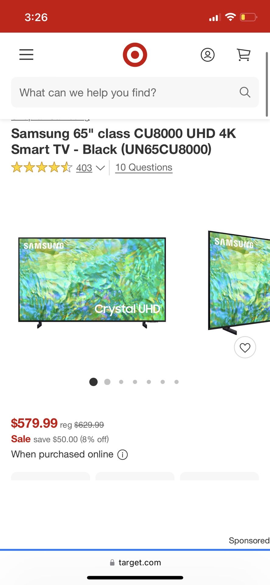 65 Inch Samsung