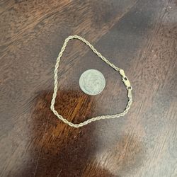 14k Bbb Gold Bracelet 
