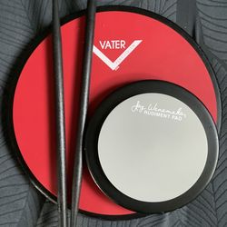 VATER 12” Percussion pad and 6” Wanamaker