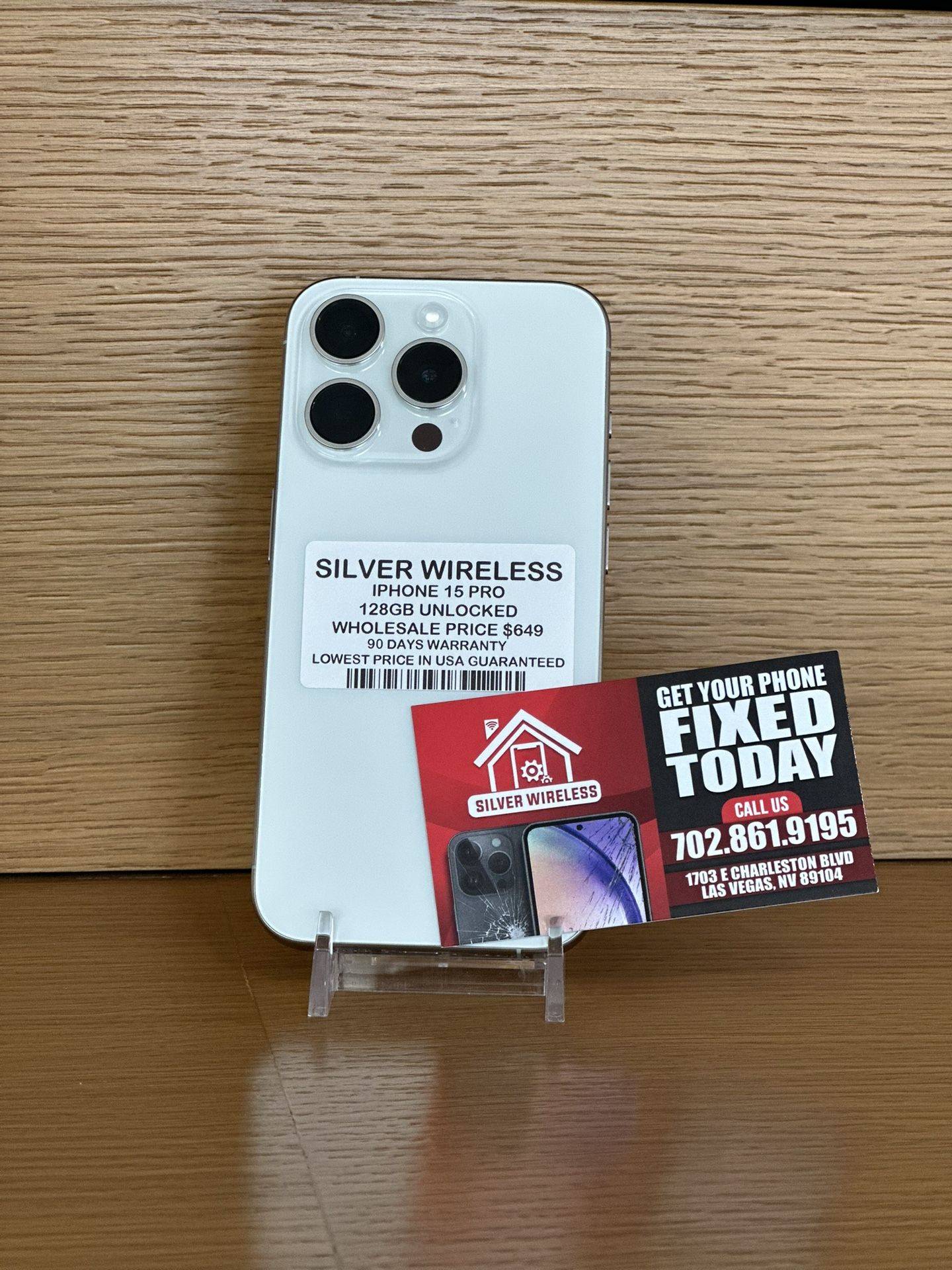 IPHONE 15 PRO 128GB UNLOCKED