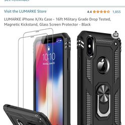 iPhone X Case And Screen Protector