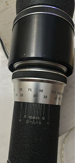 Vintage Telephoto Camera Lens 400 m