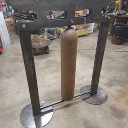 Japanese Torii Gate With Garden Bell Yard Art Metal Art Rustic 