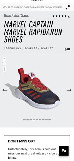 Adidas Captain Marvel Toddler 8k