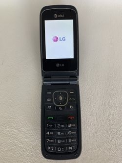 At&t Cell Phone LG A340 Flip Phone
