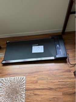 Walking pad. Treadmill