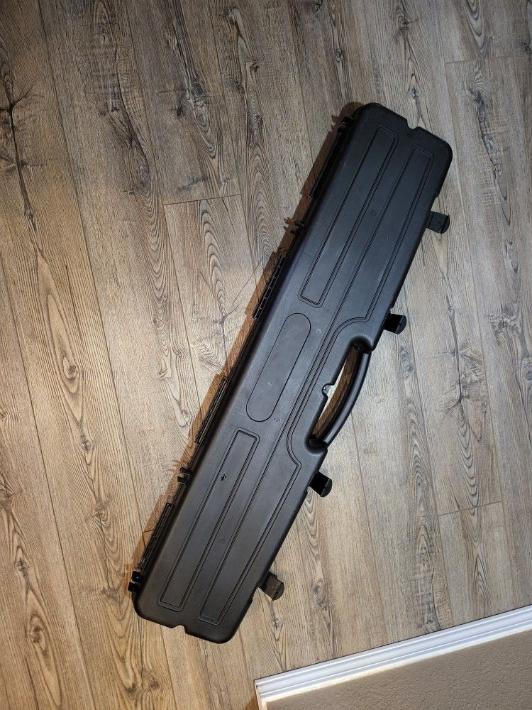 Rifle/Shotgun Hard Case – Black Plastic 