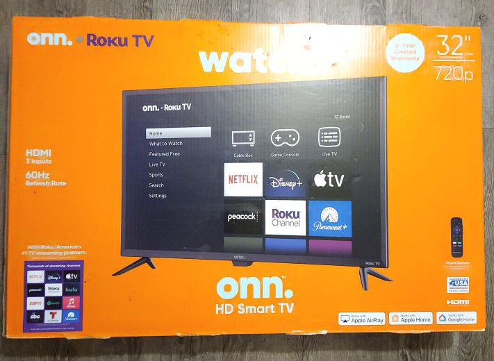 32" Roku Smart TV New! $150