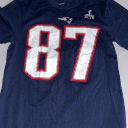 Rob Gronkowski New England Patriots Football Tee