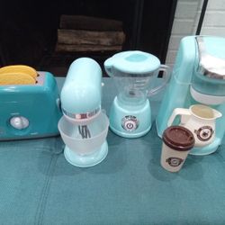 Set Of Toy Kitchen Appliances