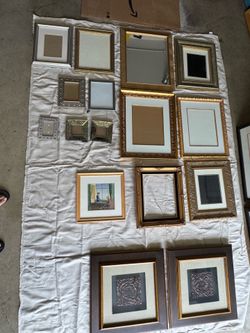 Picture Frames various sizes