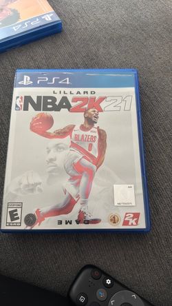 NBA 2k 21. Lillard cover ps4
