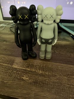 Kaws Black And Grey Figures
