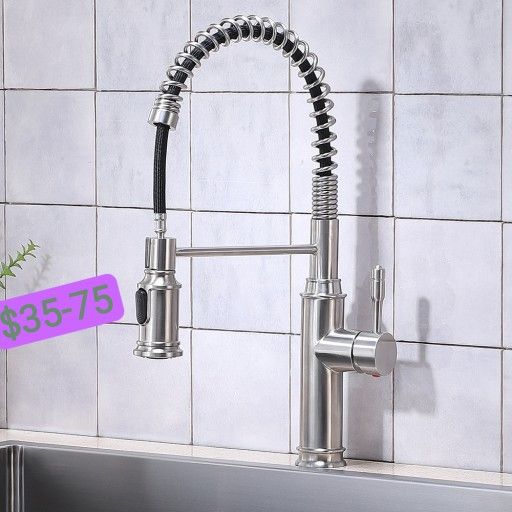 Pull Down Single Handle Kitchen Faucet(Part number:QYT214PL)