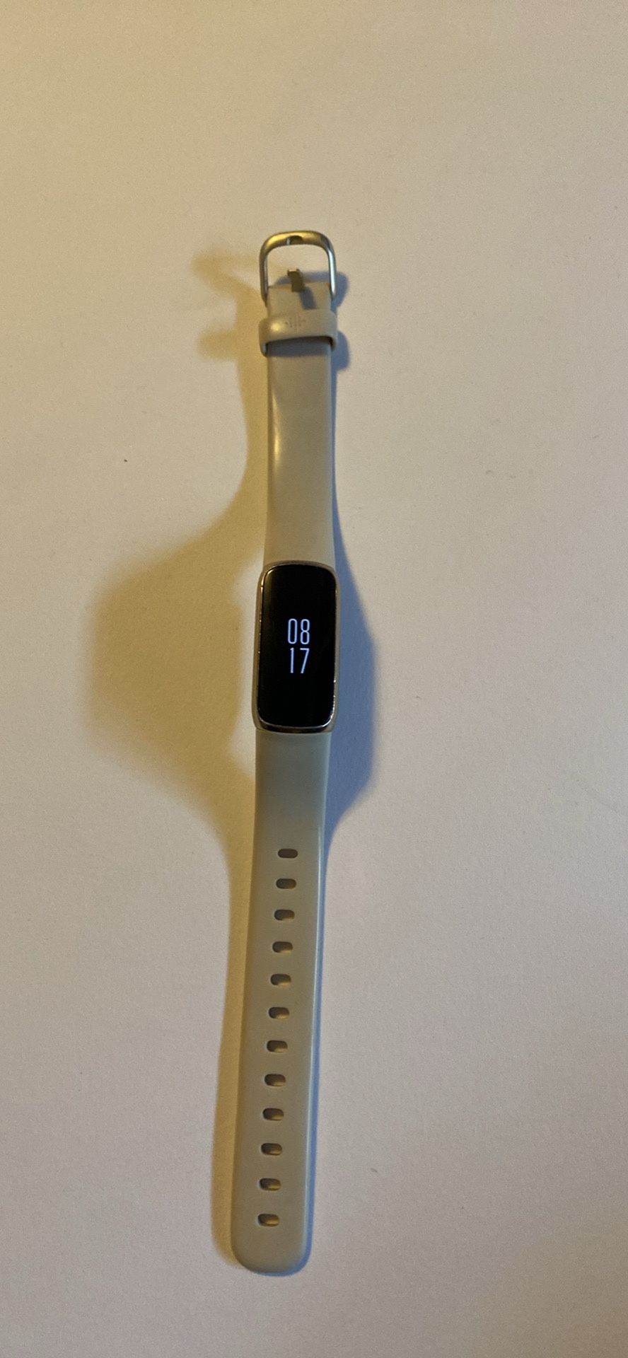 Creme Fit Bit Luxe With Interchangeable Bands