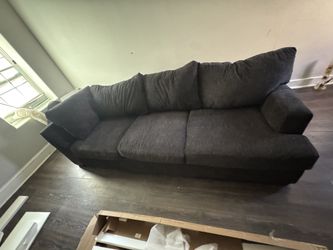 Grey cloud sofa