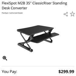 Flexispot Standing Desk Converter  Adjustable Office Desk riser