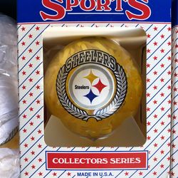 Steelers Football Fans , Ornaments