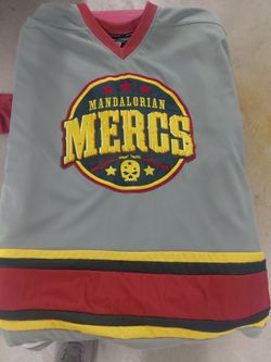 Mandalorian Mercs Hockey Jersey by GEEKY JERSEYS