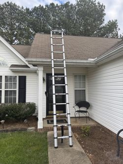 HBTower Telescoping Ladder, 12.5 FT Aluminum Extension Ladder 1000lbs Capacity, Heavy Duty Multi-Purpose Collapsible Ladder for RV, Household and Outd
