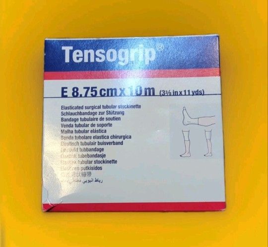Tensogrip Tubular Bandage Size E 8.75cm x10M Tan