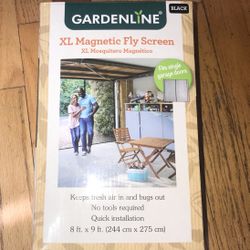 Gardenline Xl Magnetic Fly Screen 8ft X 9ft
