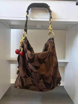 Vintage coach purse with wallet