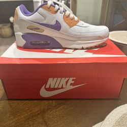 nike air max 90 yellow and purple