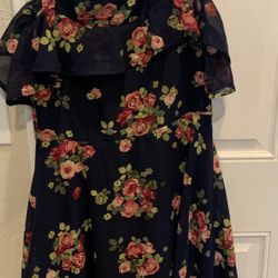Girls Children’s Place Floral Dress Size 10