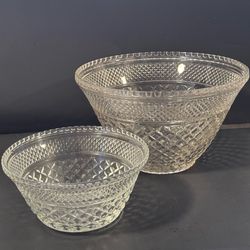 Vintage Punch Bowls, Cups, and Saucers