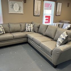 New Hughes Furniture Sectional