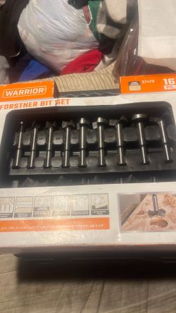 Warrior Forstner bit set