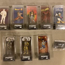 2022 SDCC Fig Pin $45 Each Limited edition 