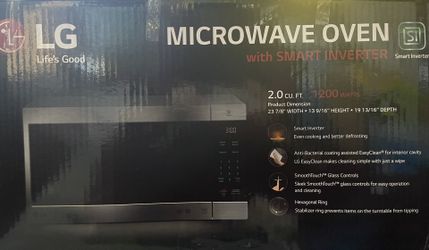 Brand New Microwave Oven with Smart Inverter 1200 Watts 
