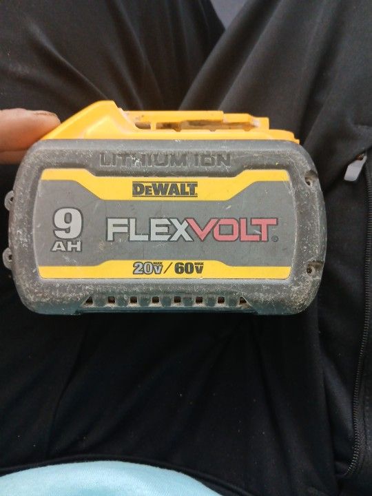 9ah Flexvolt 20v-60v